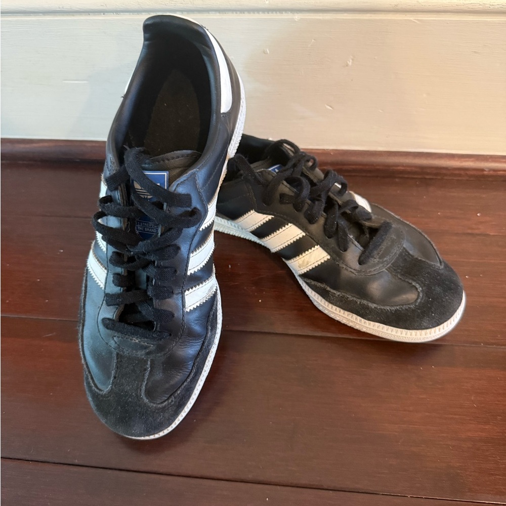 Adidas Classic Black and White Trainers